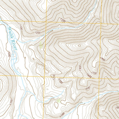 De Long Mountains B-2 SW, AK (2015, 25000-Scale) Preview 2