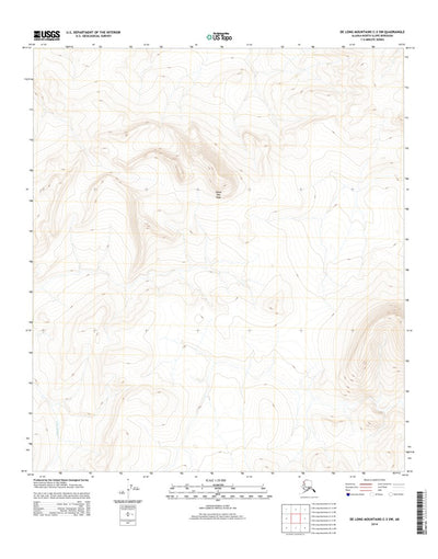 De Long Mountains C-3 SW, AK (2014, 25000-Scale) Preview 1