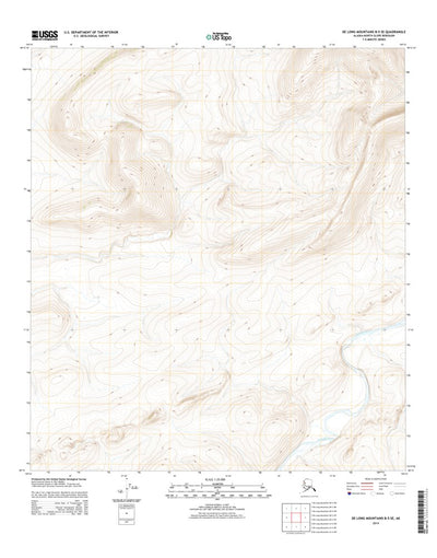 De Long Mountains B-5 SE, AK (2014, 25000-Scale) Preview 1