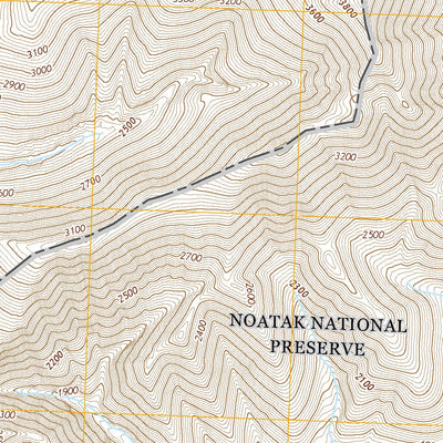 De Long Mountains B-2 NE, AK (2015, 25000-Scale) Preview 3