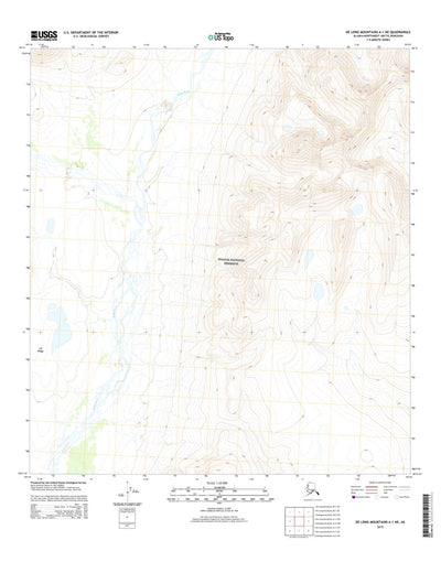 De Long Mountains A-1 NE, AK (2015, 25000-Scale) Preview 1