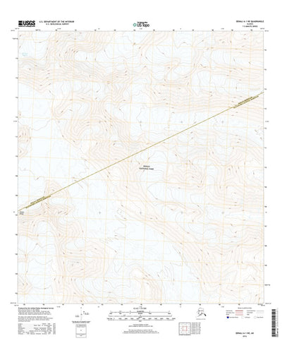 Denali A-1 NE, AK (2016, 25000-Scale) Preview 1