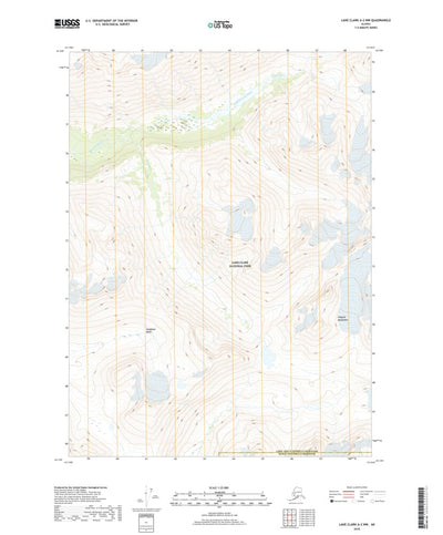 Lake Clark A-2 NW, AK (2018, 25000-Scale) Preview 1