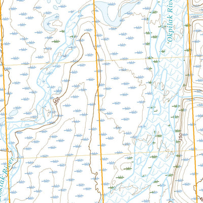 Demarcation Point D-5 SW, AK (2018, 25000-Scale) Preview 3