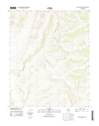 Kateel River C-6 NW, AK (2015, 25000-Scale) Preview 1