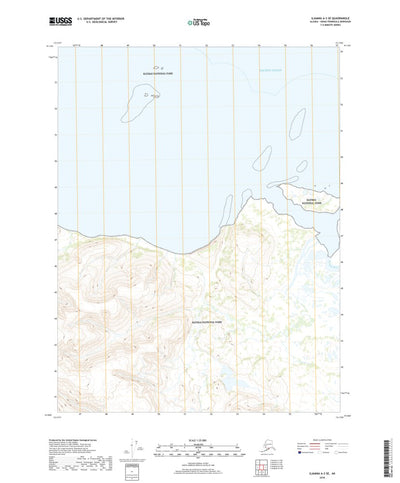 Iliamna A-3 SE, AK (2018, 25000-Scale) Preview 1