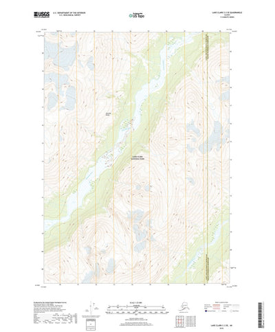Lake Clark C-2 SE, AK (2018, 25000-Scale) Preview 1