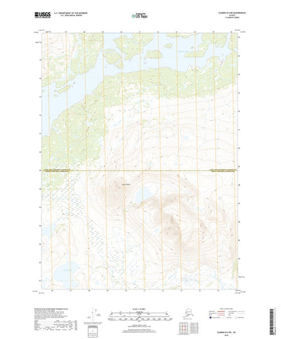 Iliamna B-4 NE, AK (2018, 25000-Scale) Preview 1