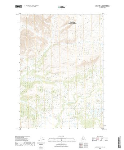 Lake Clark C-4 NW, AK (2018, 25000-Scale) Preview 1