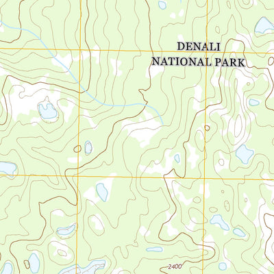 Denali A-4 NW, AK (2015, 25000-Scale) Preview 2