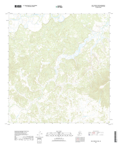 Holy Cross B-3 NW, AK (2017, 25000-Scale) Preview 1
