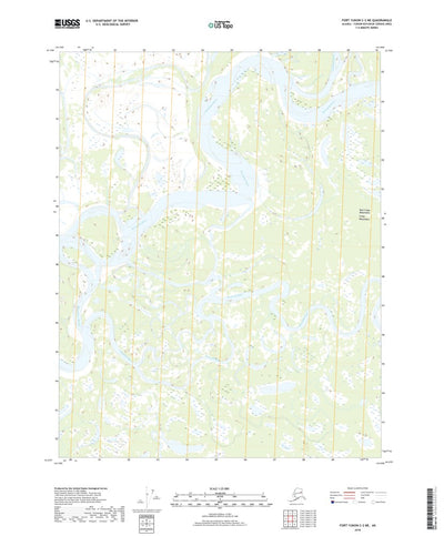 Fort Yukon C-2 NE, AK (2018, 25000-Scale) Preview 1