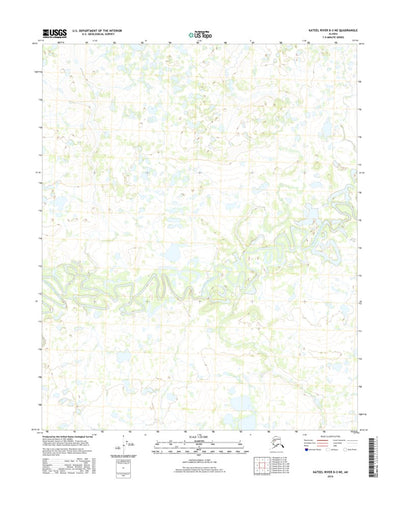 Kateel River D-3 NE, AK (2016, 25000-Scale) Preview 1
