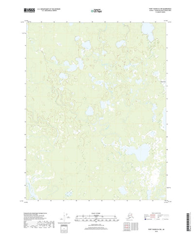 Fort Yukon D-4 SW, AK (2018, 25000-Scale) Preview 1