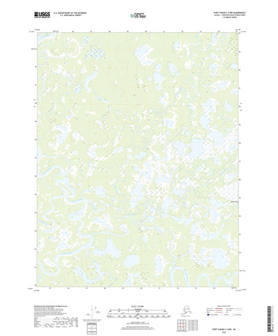 Fort Yukon C-4 NW, AK (2018, 25000-Scale) Preview 1