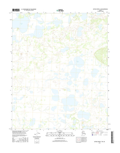 Kateel River C-1 NE, AK (2016, 25000-Scale) Preview 1