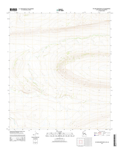 De Long Mountains D-4 SE, AK (2014, 25000-Scale) Preview 1