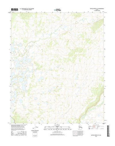 Kateel River B-1 SE, AK (2016, 25000-Scale) Preview 1
