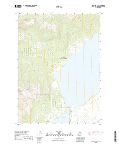 Lake Clark A-5 SW, AK (2018, 25000-Scale) Preview 1