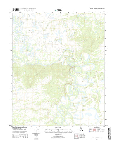 Kateel River D-2 NE, AK (2016, 25000-Scale) Preview 1
