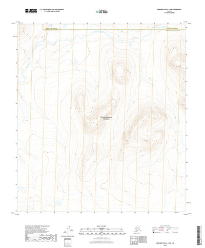 Howard Pass A-2 SW, AK (2020, 25000-Scale) Preview 1