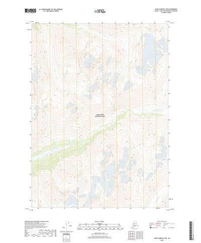 Lake Clark B-2 SW, AK (2018, 25000-Scale) Preview 1