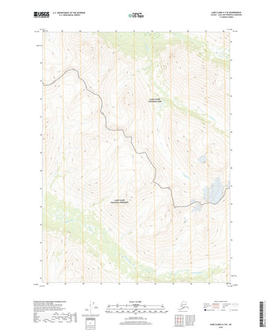 Lake Clark A-3 SE, AK (2018, 25000-Scale) Preview 1