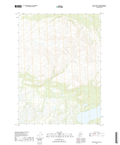 Lake Clark A-6 NW, AK (2019, 25000-Scale) Preview 1