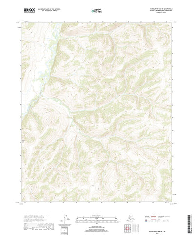Kateel River A-6 NE, AK (2017, 25000-Scale) Preview 1