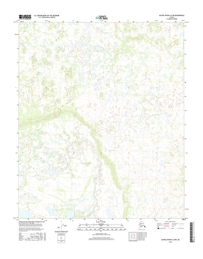 Kateel River A-2 SW, AK (2016, 25000-Scale) Preview 1