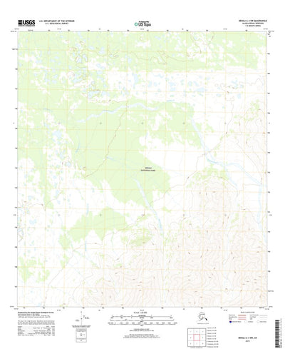 Denali A-4 SW, AK (2015, 25000-Scale) Preview 1