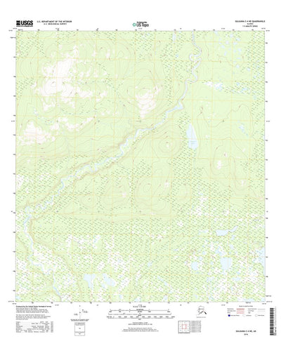 Gulkana C-4 NE, AK (2016, 25000-Scale) Preview 1