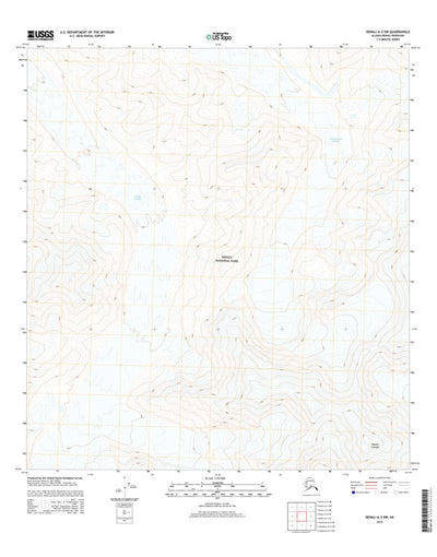 Denali A-3 SW, AK (2015, 25000-Scale) Preview 1
