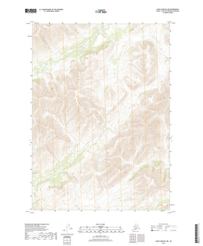 Lake Clark B-6 NE, AK (2019, 25000-Scale) Preview 1