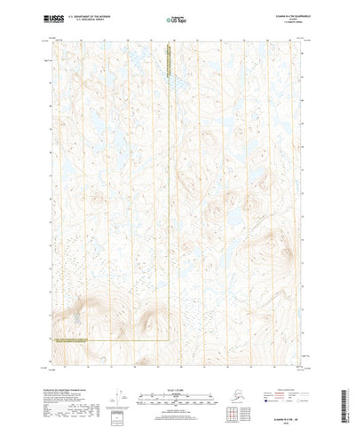 Iliamna B-4 SW, AK (2018, 25000-Scale) Preview 1