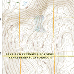 Iliamna B-4 SW, AK (2018, 25000-Scale) Preview 3
