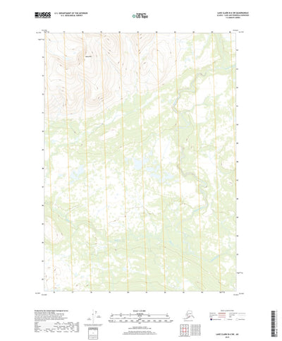Lake Clark B-6 SW, AK (2019, 25000-Scale) Preview 1