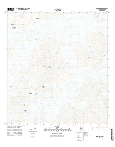 Denali A-2 NE, AK (2015, 25000-Scale) Preview 1