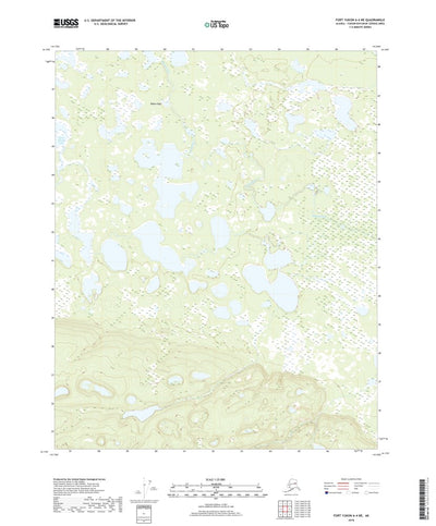 Fort Yukon A-4 NE, AK (2018, 25000-Scale) Preview 1