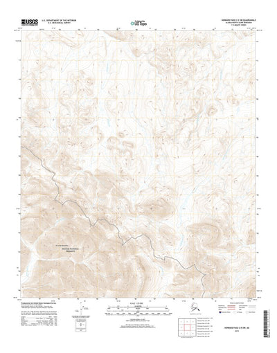 Howard Pass C-5 SW, AK (2015, 25000-Scale) Preview 1