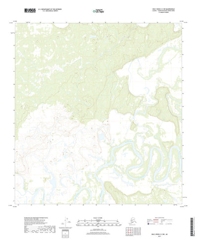 Holy Cross C-3 SW, AK (2017, 25000-Scale) Preview 1