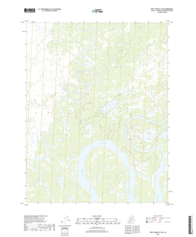 Fort Yukon D-1 SW, AK (2018, 25000-Scale) Preview 1