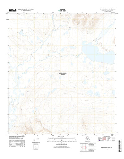 Howard Pass B-5 SW, AK (2015, 25000-Scale) Preview 1