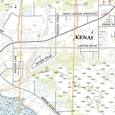 Kenai C-4 SE, AK (2018, 25000-Scale) Preview 2