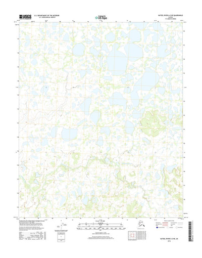 Kateel River A-2 NE, AK (2016, 25000-Scale) Preview 1