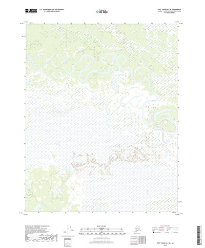Fort Yukon A-3 NE, AK (2018, 25000-Scale) Preview 1