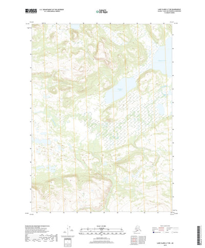 Lake Clark A-7 SW, AK (2019, 25000-Scale) Preview 1