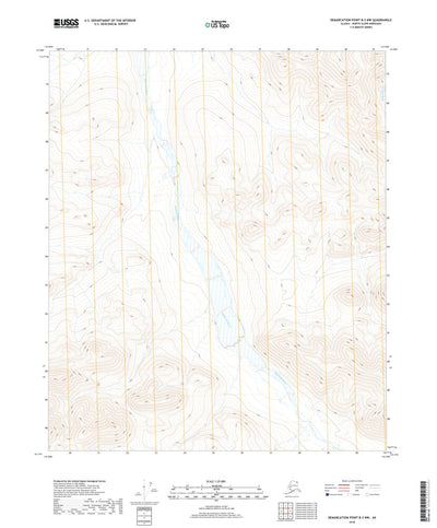 Demarcation Point B-3 NW, AK (2018, 25000-Scale) Preview 1