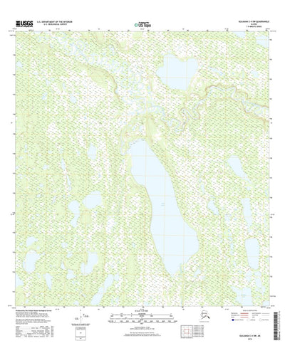 Gulkana C-4 SW, AK (2016, 25000-Scale) Preview 1