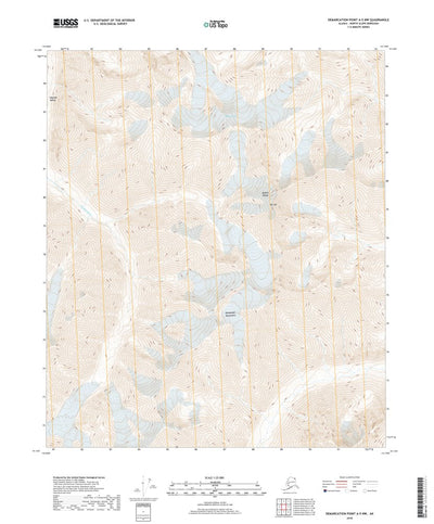 Demarcation Point A-5 NW, AK (2018, 25000-Scale) Preview 1